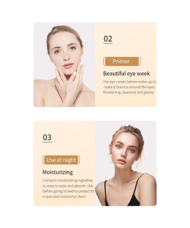 BIOAQUA Rice Raw Pulp Under-Eye Cream Rice Extract Moisturizing Smooth Nourishing Under-Eye Skin 20g / 0.7oz - Buy Online on GoSupps.com