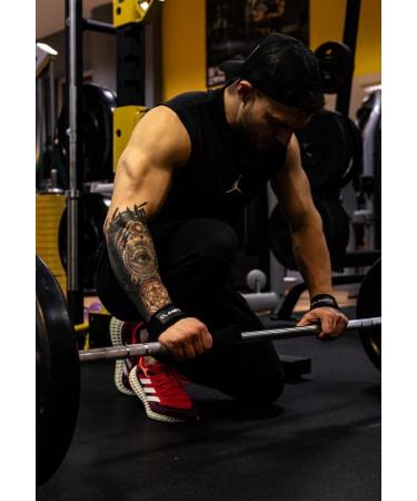 Clampz Premium Train Aids - Weightlifting & Crossfit Lifting Straps for Men & Women | Fitness Gear in Black & White - Buy Online on GoSupps.com