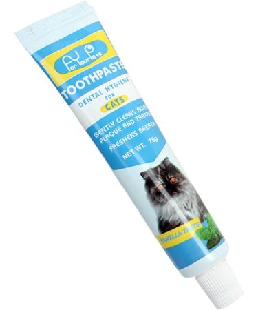 Pet Toothpaste Toothbrush Kit Long Handled Ultra-Soft Bristle Toothbrush Pet Cat Teeth Care Cleaning Cat Cleaning Kit - Buy Online on GoSupps.com