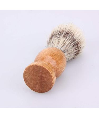 Black Badger Hair Men's Shaving Brush Barber Salon Facial Beard Cleaning Comfortable and Environmentally Professional and Attractive - Buy Online on GoSupps.com