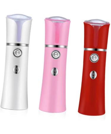 FRCOLOR 2 pcs Cold Evaporator Spray Charging Handheld Usb Nano Hydrator Face Humidifier White 14.1x4cmx2pcs Whitex2pcs - Buy Online on GoSupps.com