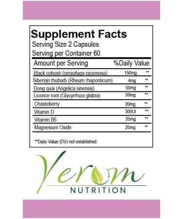 Strovital Female Cycle Regulator - Alleviate PMS Symptoms & Menopause Discomfort - 60 Capsules | International Shipping - Buy Online on GoSupps.com