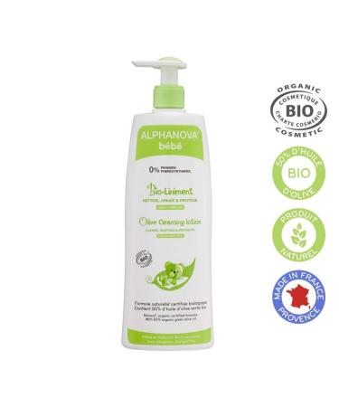 Alphanova Baby Olive Cleansing Lotion - Organic & Gentle Cleansing for Babies | International Shipping Available - Buy Online on GoSupps.com
