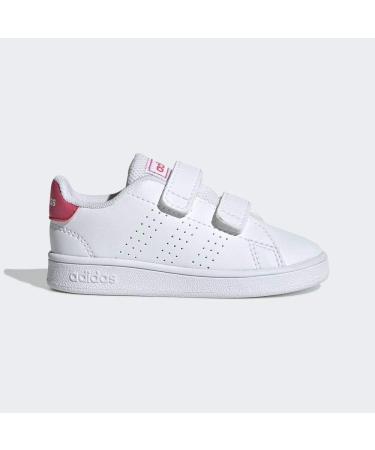 adidas Kids Advantage Cf I Sneaker Child | White Ftw Bla Rosrea | Size 2.5 UK - Buy Online on GoSupps.com