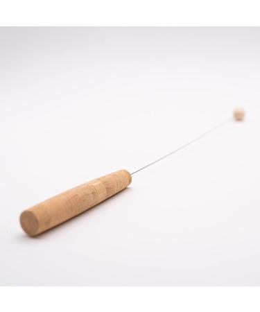 Buy AURON Tensor One-Hand Rod with Cork Handle & Wooden Ball - 43 cm | Includes Transport Roller & Instructions - International Shipping Available - Buy Online on GoSupps.com