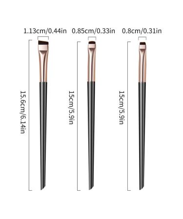 Buy MAGICLULU 1 Set Blade Eyeshadow & Eyeliner Brush | Angled Makeup Applicators for Perfect Eyebrows & Eye Shadow International Shipping Available - Buy Online on GoSupps.com