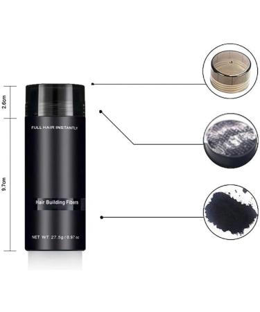 Magic Building Fiber Powder Hair Fibers For Thinning Hair For Women And Men Hair Fillers For Thinning Hair Undetectable Thicker Looking Hair For Men & Women (Color : Gray Size : 2Count (Pack of 2 2Count (Pack of 2) Gray - Buy Online on GoSupps.com