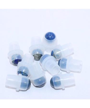 Furnido 10 Pack Natural Crystal Roller Balls for Essential Oils - Lapis Lazuli Replacement for 5ml & 10ml Bottles - Buy Online on GoSupps.com