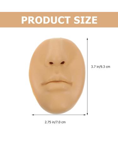 1 Set Nose Mouth Model for Piercing Practice - Fake Face Simulation for Nose and Facial Piercing Training - Buy Online on GoSupps.com