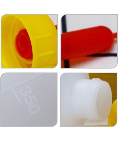 Yardwe 6pcs Lamb Feeding Bottles - 400ml Animal Nursing Bottle for Goat, Calf, Pup, Foal - White Milk Feeder - Buy Online on GoSupps.com