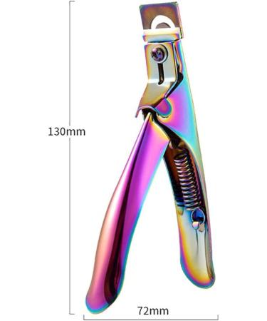 Nail Clipper Professional U-Shaped Nail Clippers Straight Edge Acrylic Nail Clipper Tips Manicure Cutter Guillotine Cut False Nails Tools - Buy Online on GoSupps.com