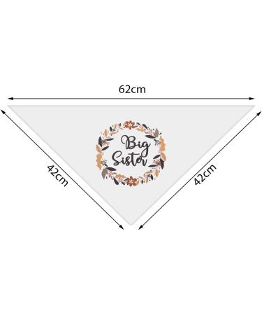 Emsea Dog Bandana & Hill Towel - Triangle Scarf for Medium Dogs | Perfect for Everyday Parties Weddings & Photography - Big Sister Design - Buy Online on GoSupps.com