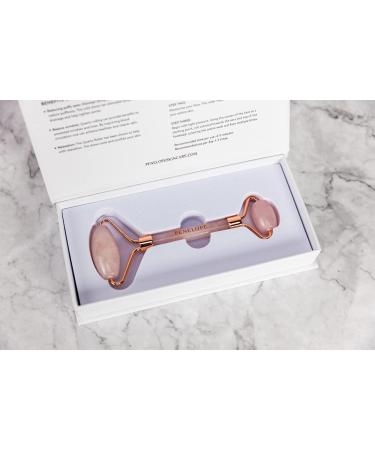 Blackhead Remover Pore Vacuum Cleaner with Rose Quartz Roller - Electric Acne Extractor Kit | USB Rechargeable Suction Tool - Buy Online on GoSupps.com