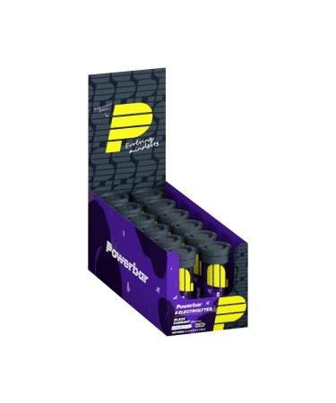 Powerbar 5 Electrolytes Black Currant 12x10Tabs - Tablettes effervescentes fournissant les lectrolytes Black Currant Unique