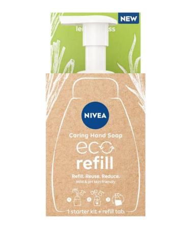 NIVEA Ecorefill Hand Soap Starter Kit Lemongrass 2ST