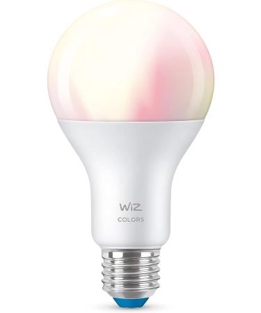 WiZ Connected Color High Lumen 100W A21 Smart WiFi Light Bulb  16 Million Colors  Compatible with Alexa and Google Home Assistant  No Hub Required  1 Bulb A21 Color 1 Count (Pack of 1) - Buy Online on GoSupps.com