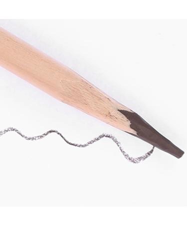 VINTORKY Pencil Brow Pen Women Makeup Brow Pencil Portable Brow Pencil Coffee Wooden 1 count (Pack of 1) Coffee - Buy Online on GoSupps.com