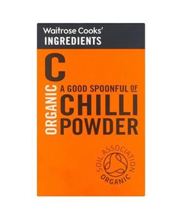 Cooks' Ingredients Organic Chili Powder Sweet Waitrose 50g