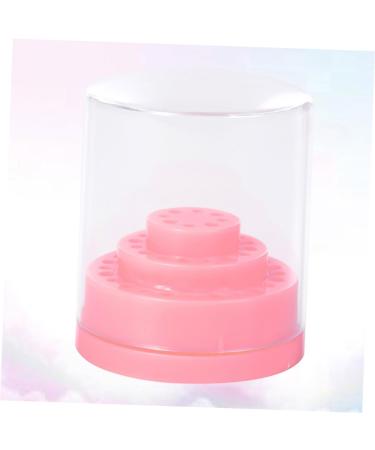 Healeved 1pc Nail Bit Holder Nail Bit Organizer Display Box Manicure Pink - Buy Online on GoSupps.com