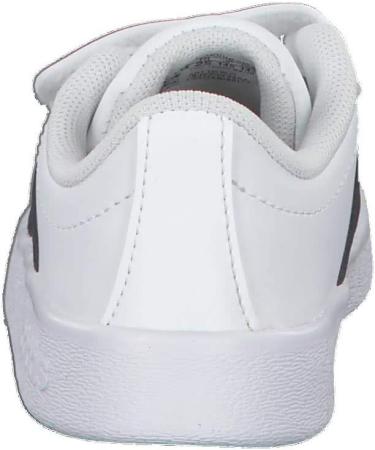 Buy adidas Unisex Kids Vl Court 2.0 Cmf Sneakers - 20 EU White/Ftwbla Negbas | International Shipping Available - Buy Online on GoSupps.com