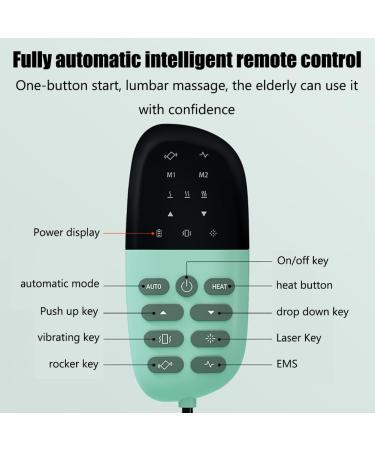 ThyxG Intelligent Lumbar Spine Traction - Electric Back Extensor with EMS Pulse Hot Compress & Vibration for Pain Relief - Buy Online on GoSupps.com