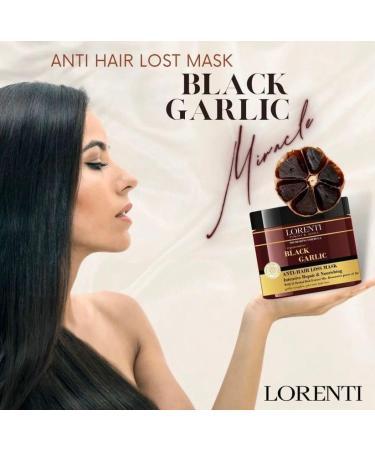  Lorenti LORENTI TOKYO & SEOUL Black Garlic Hair Care Mask 500ml | Intensive Repair Treatment for Brittle Dry and Damaged Hair | Black Garlic Hair Treatment - Buy Online on GoSupps.com