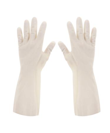 Milist couple dishwilling gloves Household gloves rubber gloves dishes pot kitchen sinks household dishes dishes car wash white gloves cleaning tool s s (1 Pack) - Buy Online on GoSupps.com