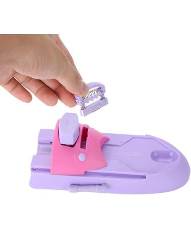 Nail Art Pattern Printer DIY Stamper Manicure Printing Machine Set with 6 Stainless Steel Templates - Buy Online on GoSupps.com