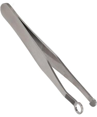 Nose Hair Tweezers Round Head Nose Hair Trimming Tweezers Stainless Steel for Men Women Body Noses - Buy Online on GoSupps.com