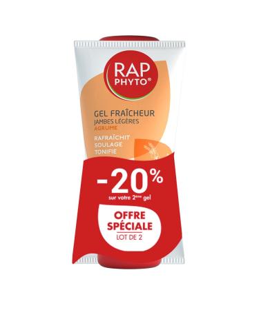 RAP PHYTO Gel Tonic Light Legs Pack of 2x150ml