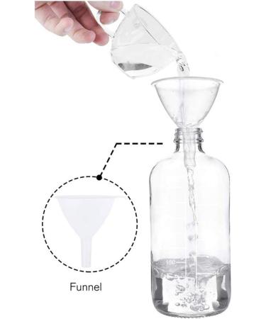 Panendiano Braunglas Spray Bottles & Watering Can - 250ml Adjustable Spray Head Reusable for Plants Flowers Garden & Hairdressing - 4 Pack Transparent - Buy Online on GoSupps.com