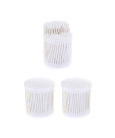 Tubayia 600pcs Disposable Cotton Swabs Cleaning Sticks for Makeup Eyelash Extension