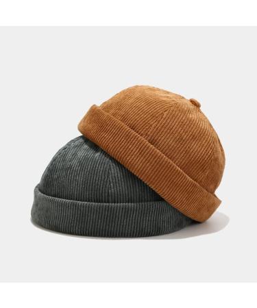 VIAUMBR Docker Cap Hat - Olive Fisherman Cap for Men & Women (Size 56-60) | International Shipping Available - Buy Online on GoSupps.com