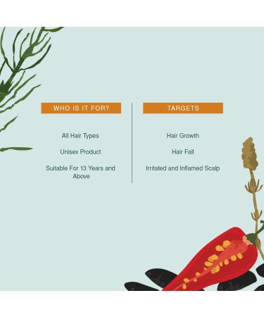 Juicy Chemistry Chilli Horsetail & Blackseed Hair Oil- 30ml | Clinically Tested for Hair Growth & Fall Control | 100% Certified Natural | Men & Women | Crimson Red - Buy Online on GoSupps.com