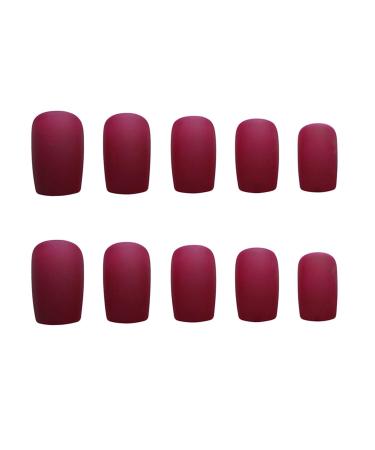 Buy Chtom Long Matte Nail Patch - Fake Fingernail Film with Glue for Stunning Manicure | International Shipping Available - Buy Online on GoSupps.com