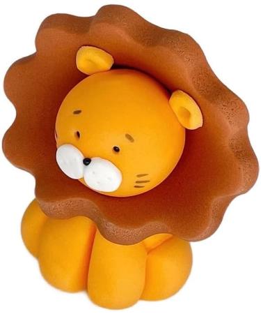 Lion Cake Topper - Edible Fondant Safari Jungle Cupcake Birthday Decoration with an Edible Glue - Baby Shower Party Supplies - Buy Online on GoSupps.com