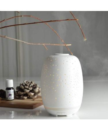 Zen ar me stella essential oil diffuser - coldaromatherapy ultrasound diffuser - multifunction -ceramic -Multifunction diffuser - colored LED lighting of the environment - automatic stop - Buy Online on GoSupps.com
