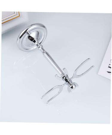 PopetPop Metal Mustache Razor Stand | Durable Bartbrush Holder for Safe Shaving | Stainless Steel Storage Solution - Buy Online on GoSupps.com