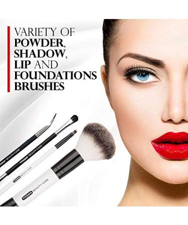 Titania Professional Makeup Brush - Large Rounded Foundation Applicator for Teens & Women - Premium Wood Shaft - Buy Online on GoSupps.com