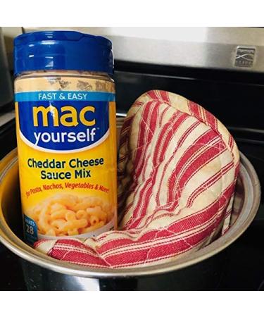Mac Yourself Cheddar Cheese Sauce Mix - Perfect for Macaroni, Nachos, Veggies & More | 9.3 oz - Buy Online on GoSupps.com