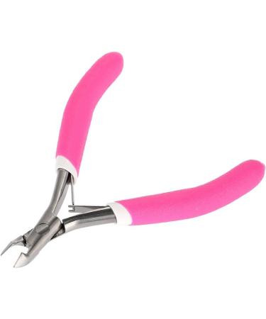Nail Skin Pliers - Professional Stainless Steel Scissors for Manicure & Pedicure | Rose Red Nail Care Tool - Buy Online on GoSupps.com