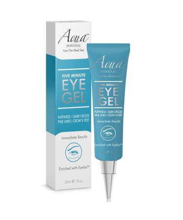 Puffy Eye GEL Instant results  Naturally rapid reduction eye gel, Eliminate Wrinkles, Puffiness and Bags  Hydrating Eye Gel w/Green Tea Extract by Aqua Mineral  1 oz
