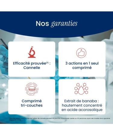 NaturAvignon Insunat Tri-Active Laboratory | 3-Layer Tablet | Banaba Cinnamon Zinc Chromium and Vitamin C | Helps Regulate Sugar Levels | Made in France - Buy Online on GoSupps.com