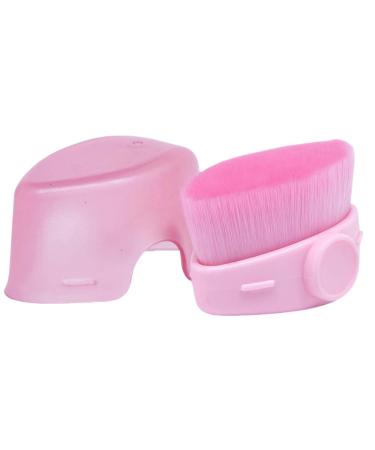 Sunscreen Brush for Kids | Precise Control Sunblock Applicator for Kids with Quick-Drying Fiber Bristles Cosmetic Brushes for Liquid Foundation Contour Pink