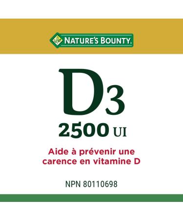Nature's Bounty Vitamin E Pills And Supplement Helps Maintain Health 400Iu 200 Softgels & Vitamin D3 2500 IU 300 Softgels Helps to prevent Vitamin D deficiency Value Size Vitamin+ Vitamin D3 - Buy Online on GoSupps.com