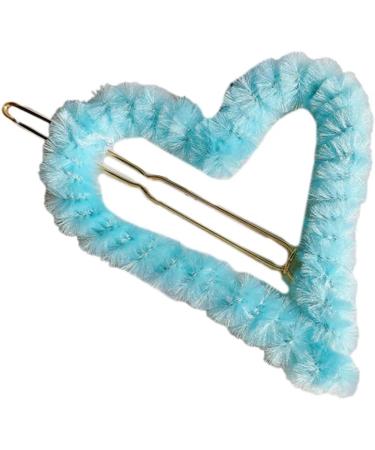 Limtula Spring Plush Multi-shape Side Hairpin for Woman Cute Sweet Style Charm Hair Clip Aesthetics Hair Accessories 3 love models - Buy Online on GoSupps.com