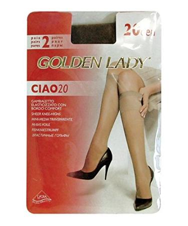 Golden Lady Boots in Bag Ciao 20 Den Black * 2 Pairs 2 g - 300 g