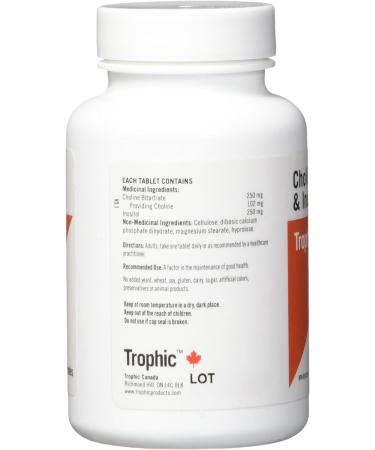 Trophic Choline & Inositol 90 Count 90 count (Pack of 1) - Buy Online on GoSupps.com