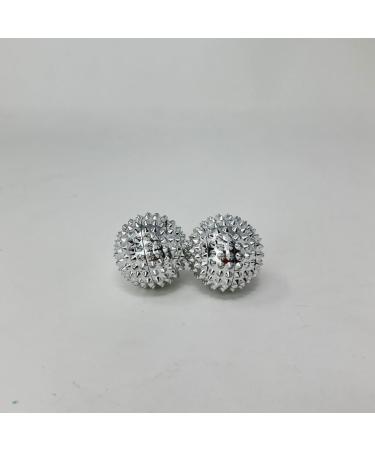 ATC Handels GmbH acupuncture massage balls in different sizes - magnetic massage balls - versatile relaxation and emotional regulation (3.2 cm 2 hours) 3.2 cm (2 pack)