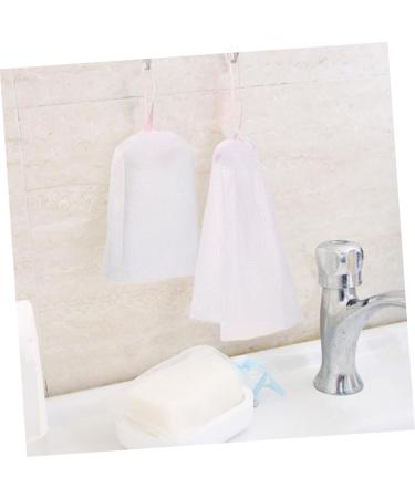 VINTORKY 6pcs Bubble Net Foaming Nets Soap Saver Pouch Travel Face Wash Foam Soap Foam Bag Double Layer Pe - Buy Online on GoSupps.com